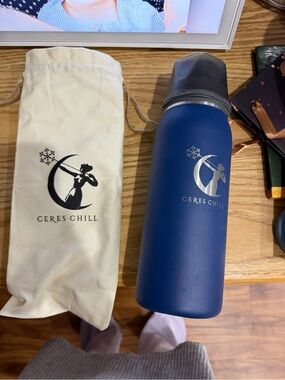 Ceres Chill Blue Insulated m i l k Bottle